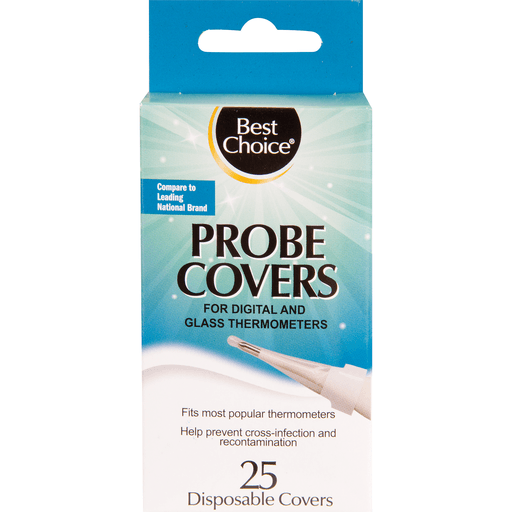 slide 1 of 1, Best Choice Probe Covers, 25 ct