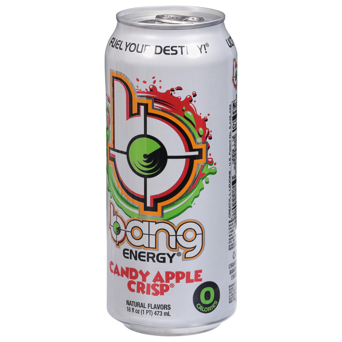 slide 7 of 9, Bang Candy Apple Crisp Energy Drink - 16 oz, 16 oz