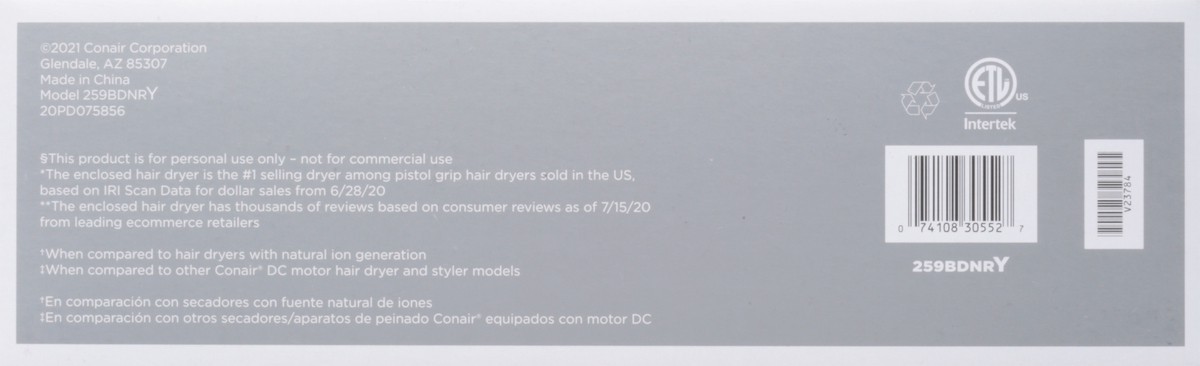 slide 4 of 9, Conair InfinitiPro Bordeaux Quick Styling Salon Dryer 1 ea, 1 ct