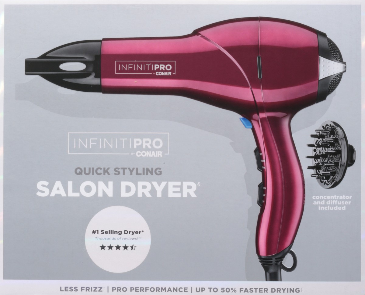 slide 7 of 9, Conair InfinitiPro Bordeaux Quick Styling Salon Dryer 1 ea, 1 ct