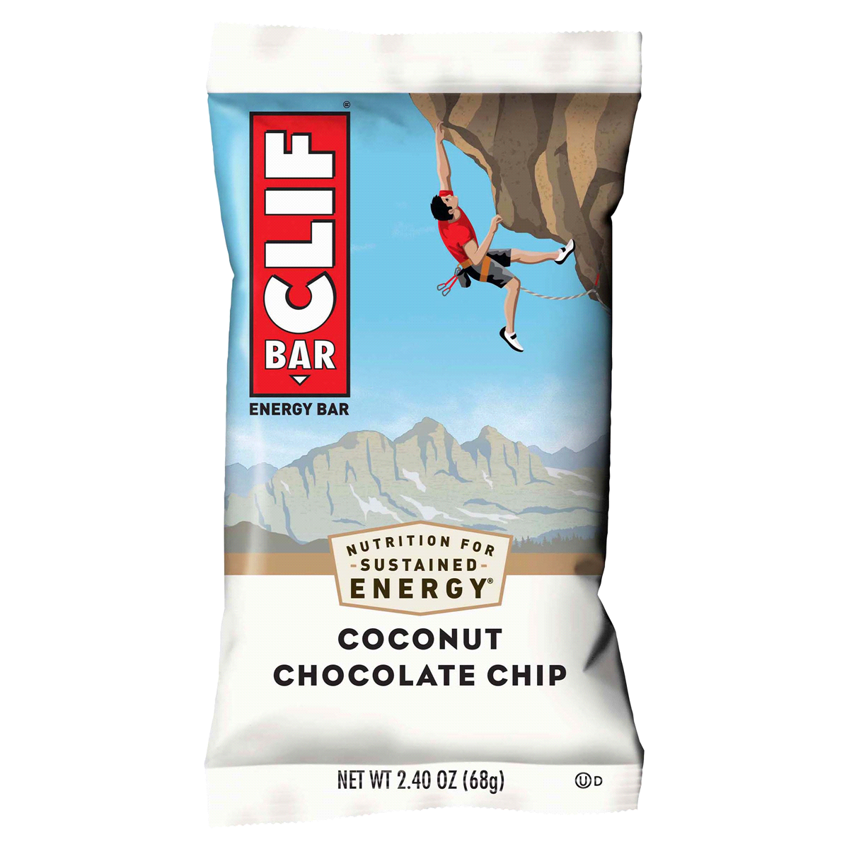 slide 1 of 6, CLIF Coconut Chocolate Chip Bar, 2.4 oz