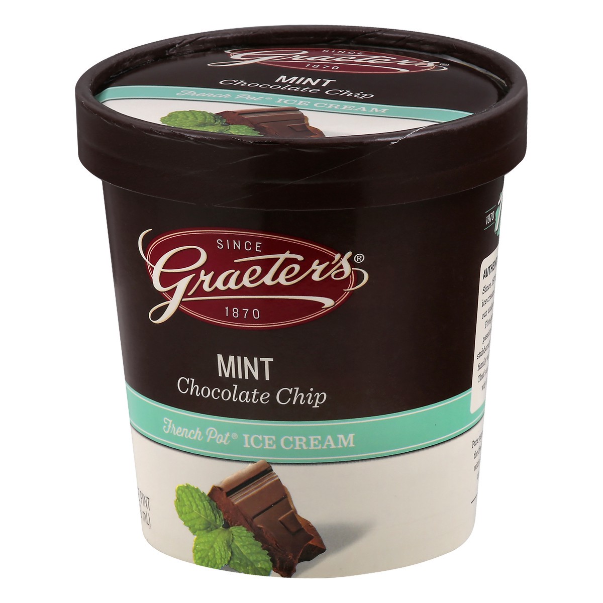 slide 3 of 9, Graeter's Mint Chocolate Chip Ice Cream, 1 pint