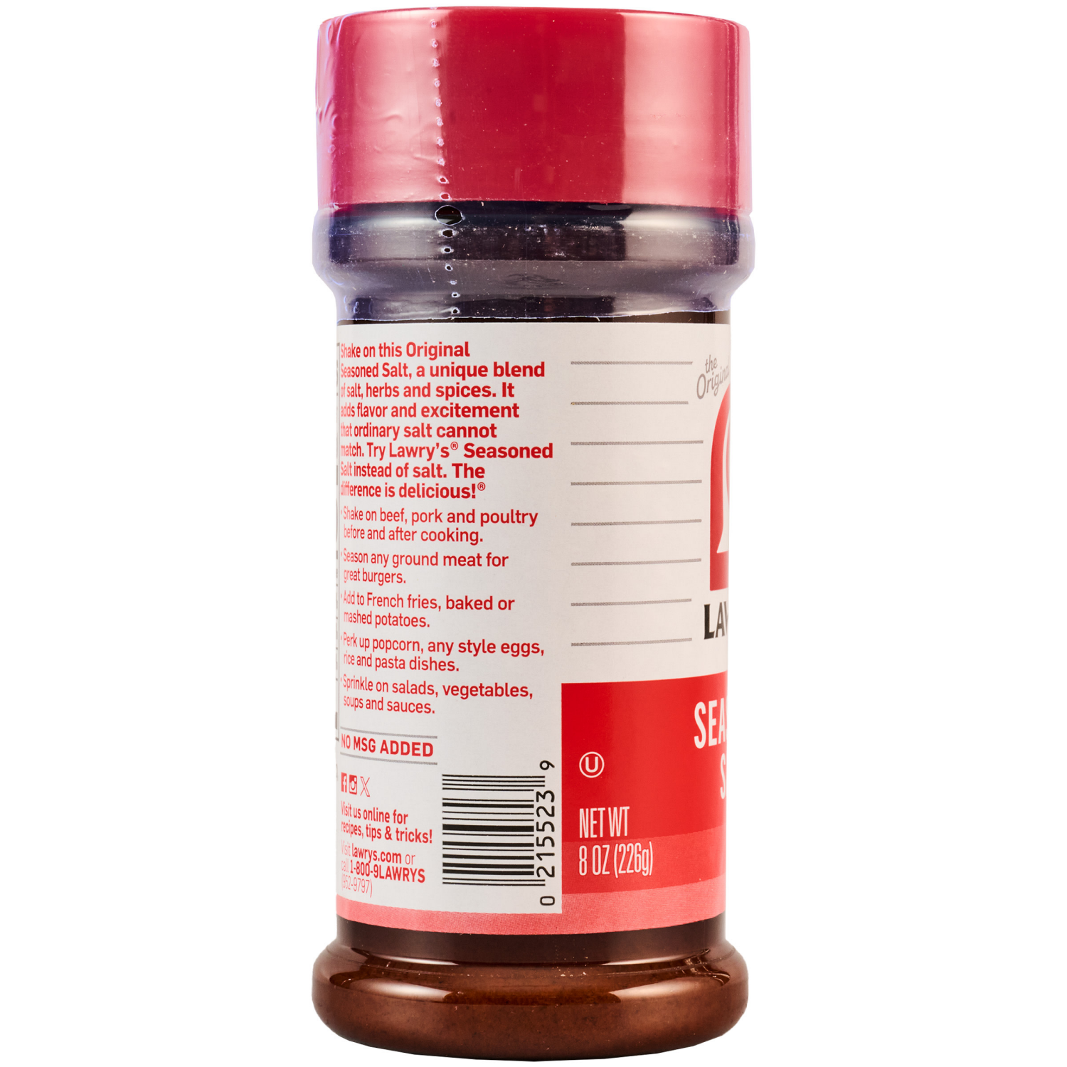 slide 4 of 8, Lawry's Seasoned Salt, 8 oz