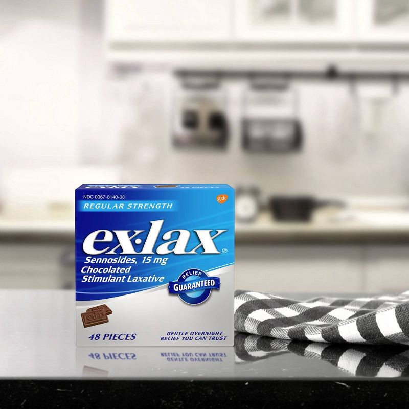 Ex-lax Maximum Strength Stimulant Laxative, 48 Pills by Ex-lax