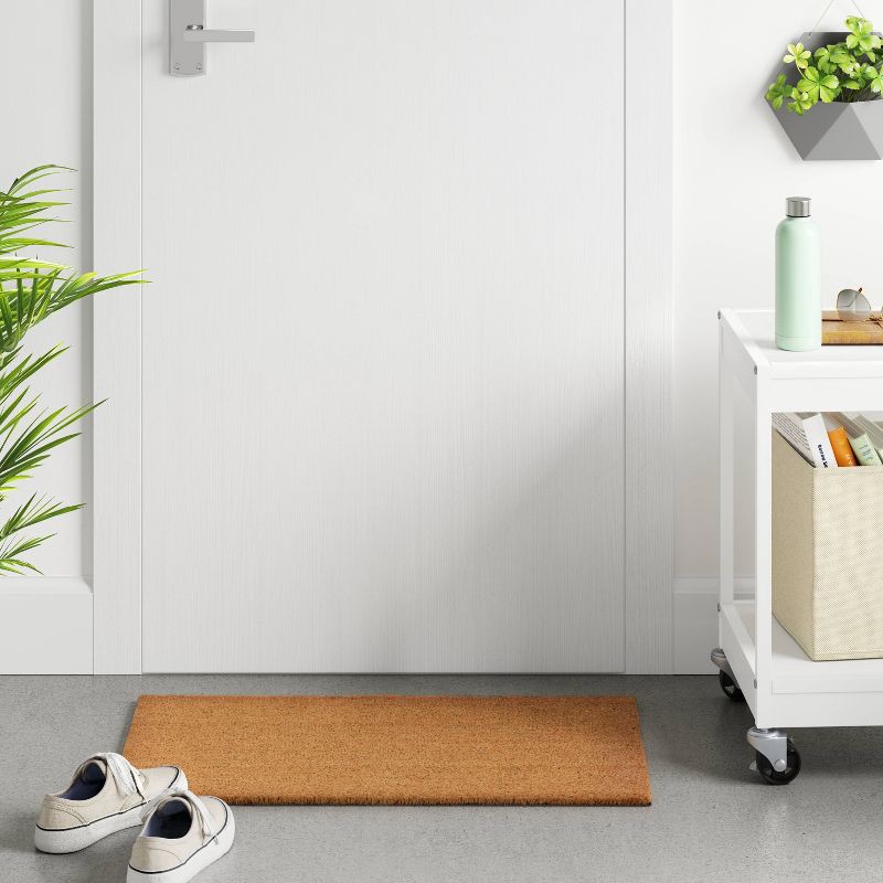 1'6x2'6 Solid Doormat Beige - Room Essentials™