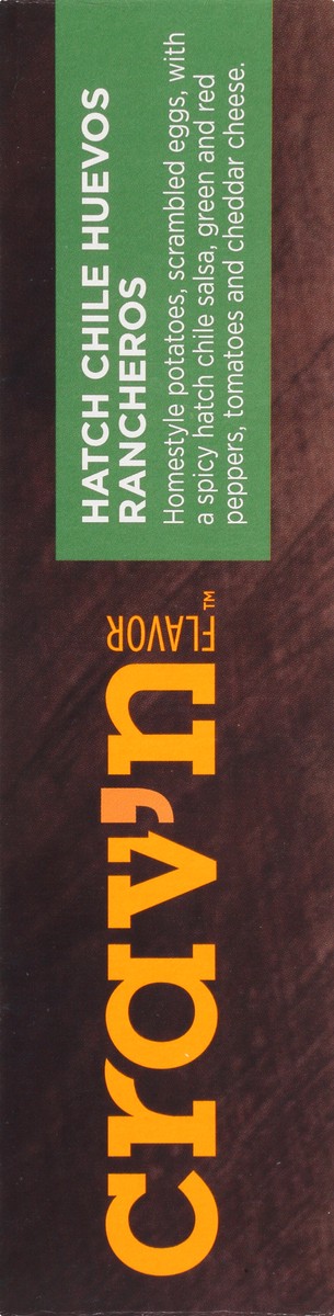 slide 2 of 9, Crav'n Flavor Hatch Chile Huevos Rancheros Breakfast Bowl 7 oz, 7 oz