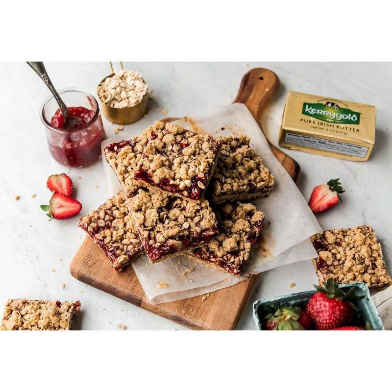 slide 2 of 7, Kerrygold Grass-Fed Pure Irish Block Salted Butter - 8oz Foil, 8 oz