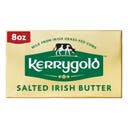 Kerrygold Irish Grass-Fed Salted Block Butter - 8oz Foil: Whole Milk, No Preservatives