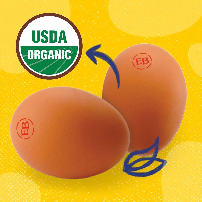 slide 3 of 11, Eggland's Best Organic Grade A Large Brown Eggs - 12ct, 12 ct