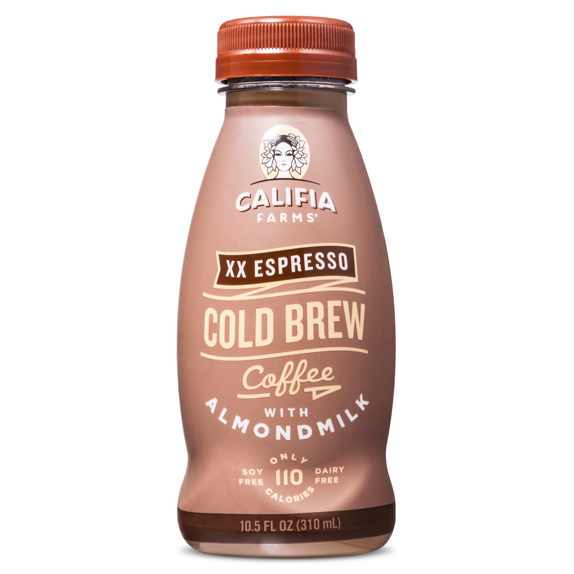 slide 1 of 1, Califia Farms Iced Coffee With Almond Milk Double Espresso, 10.5 oz