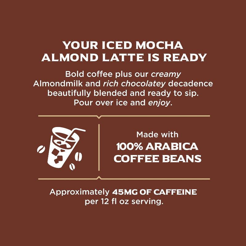 slide 6 of 7, Califia Farms Mocha Cold Brew Coffee with Almond Milk - 48 fl oz, 48 fl oz