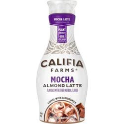 Califia Farms Mocha Cold Brew Coffee with Almond Milk - 48 fl oz
