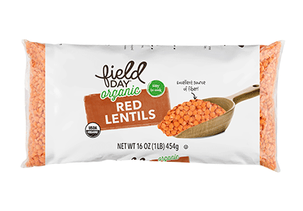 slide 1 of 1, Field Day Red Lentils, 16 oz