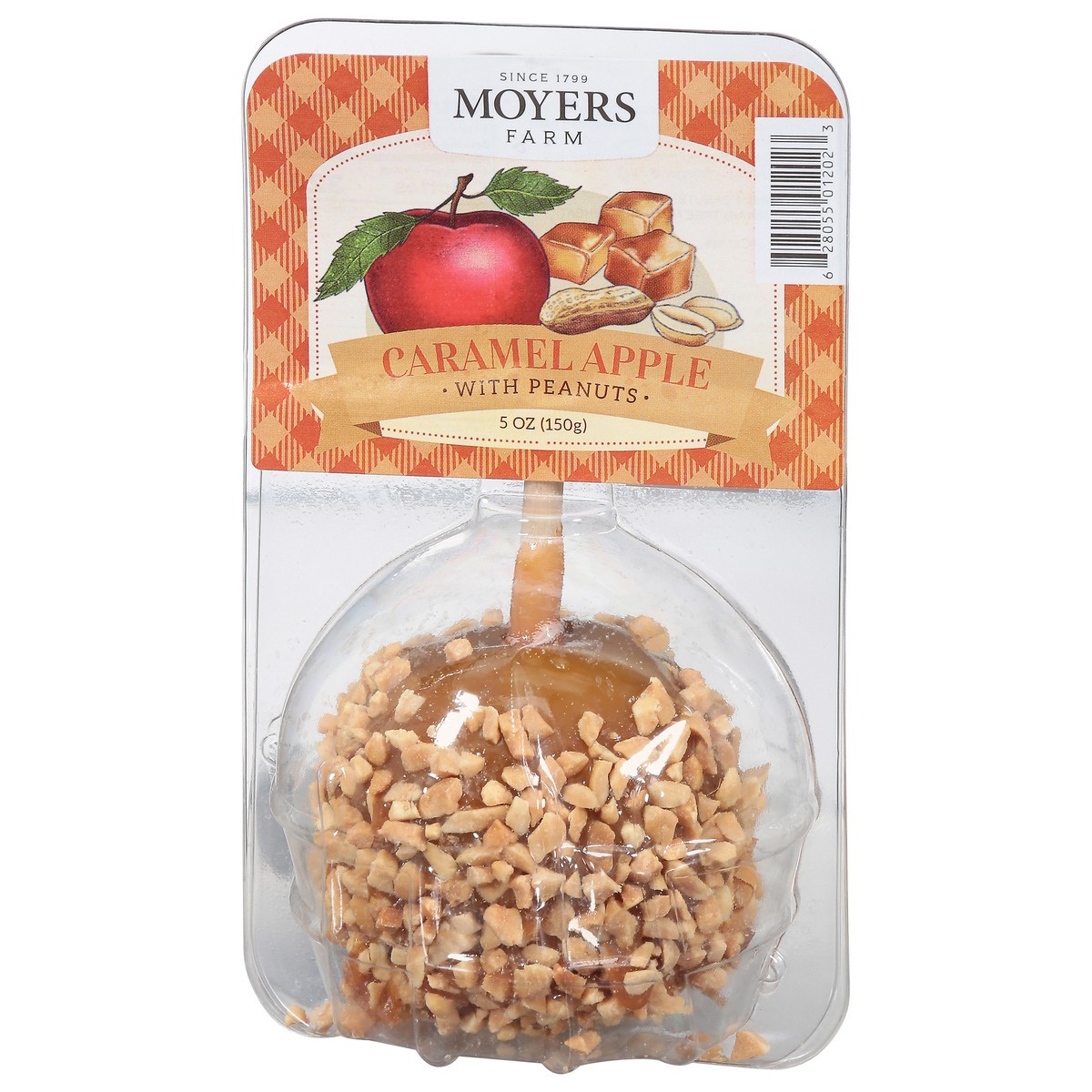 slide 3 of 9, Moyers Caramel Apple with Peanuts 5 oz, 5 oz