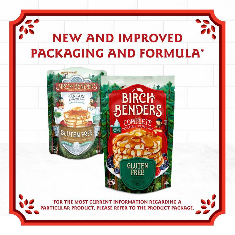 slide 2 of 7, Birch Benders Gluten Free Pancake & Waffle Mix - 14oz, 14 oz