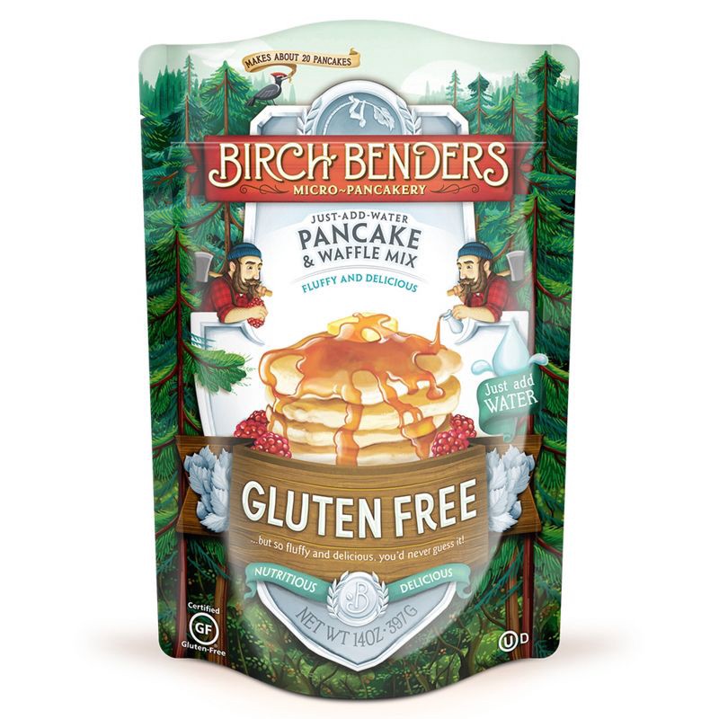 slide 1 of 5, Birch Benders Gluten Free Pancake & Waffle Mix - 14oz, 14 oz