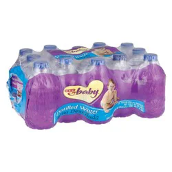 H-E-B Baby Distilled Water 12 PK Bottles
