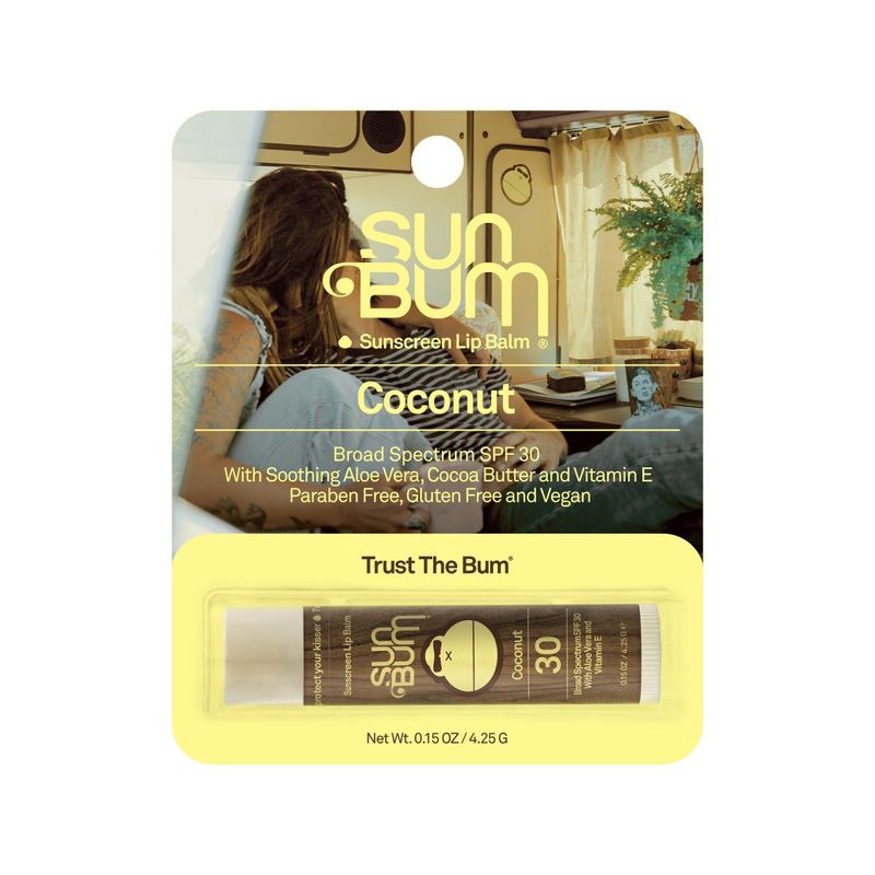 slide 1 of 5, Sun Bum Lip Balm - SPF 30 - 0.15oz, 30 x 0.15 oz