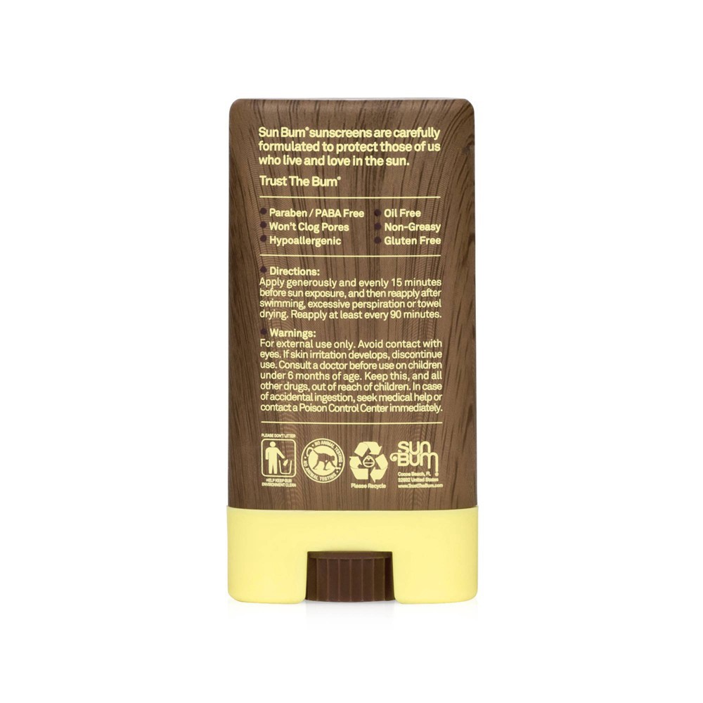 slide 2 of 7, Sun Bum Sunscreen Face Stick - SPF 30 - 0.45oz, 30 x 0.45 oz
