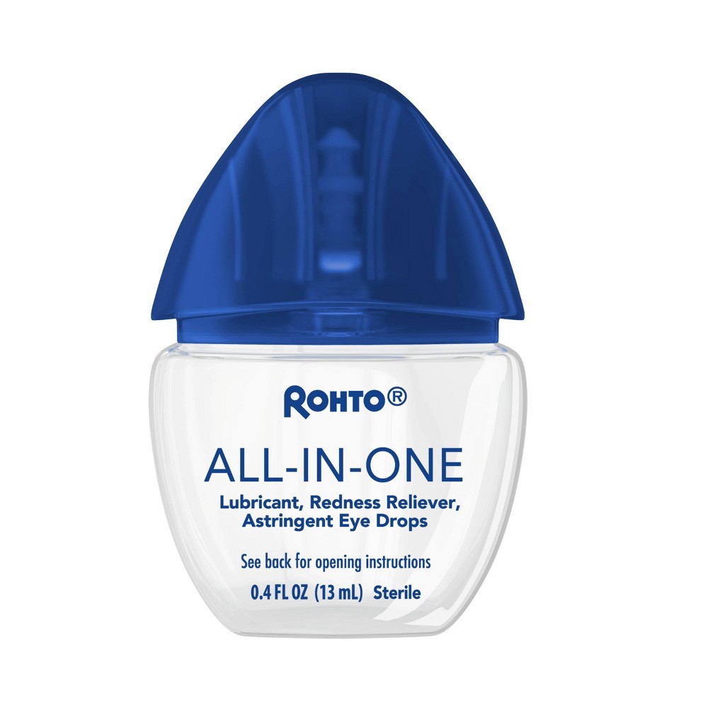 slide 10 of 11, Rohto Ice All-in-one Multi-Symptom Relief Cooling Eye Drops - 0.4oz, 0.4 oz