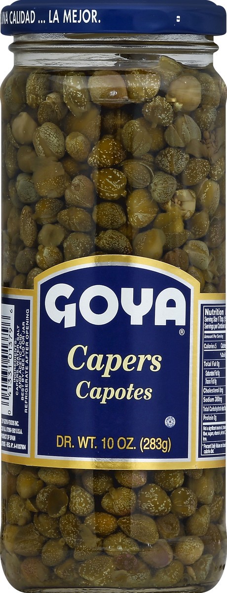 slide 1 of 1, Goya Capers 10 oz, 10 oz