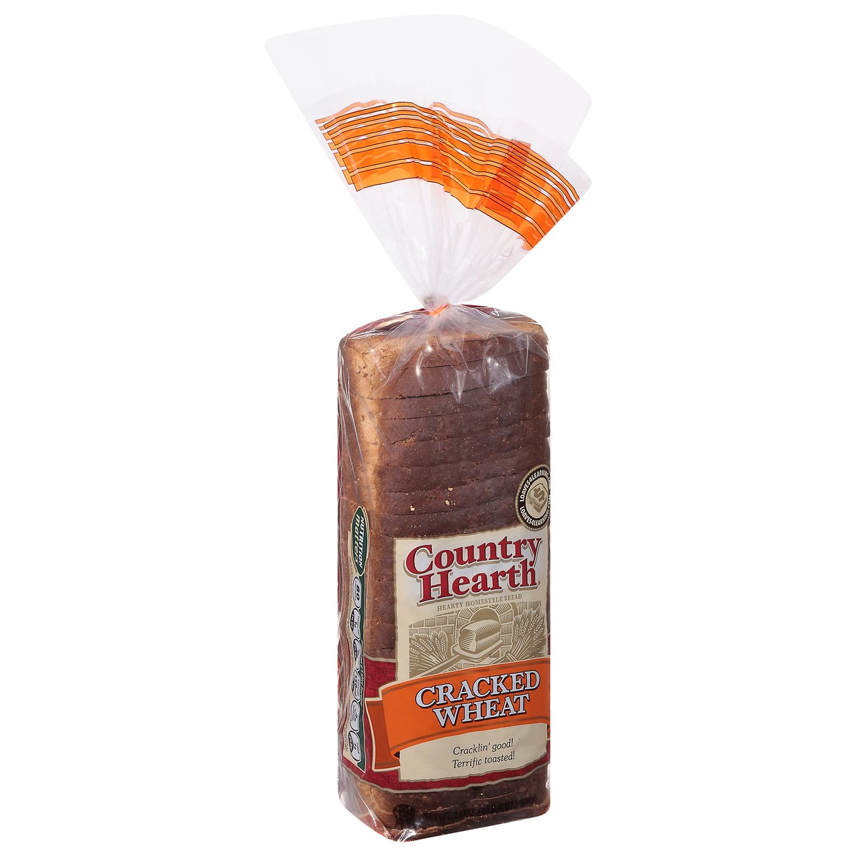 slide 6 of 9, Country Hearth Cracked Wheat Bread 24 oz, 24 oz