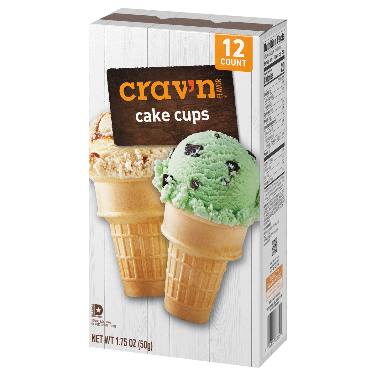 slide 2 of 4, Crav N Flavor Cake Cones, 12 ct