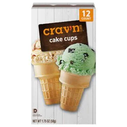 Crav N Flavor Cake Cones