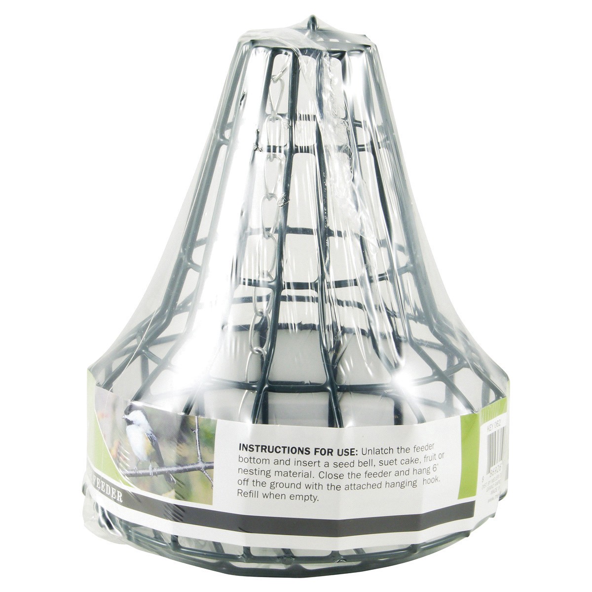 slide 13 of 13, Meijer Seed Bell Feeder/Holder, 1 ct