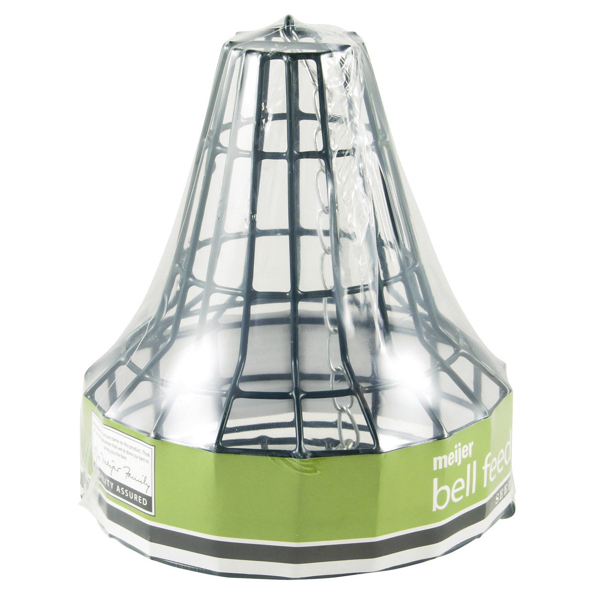 slide 5 of 13, Meijer Seed Bell Feeder/Holder, 1 ct