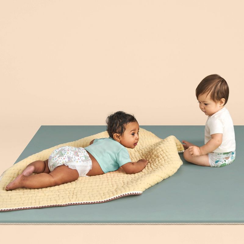 slide 6 of 8, The Honest Company Clean Conscious Diapers - All the Alpacas + Turtle Time - Size 1 - 78ct, 1 x 78 ct