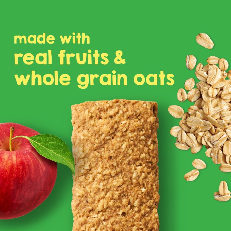 slide 3 of 16, Happy Baby HappyTot Fiber & Protein Organic Apples and Spinach Soft-Baked Oat Bar - 5ct/0.88oz Each, 5 ct, 0.88 oz