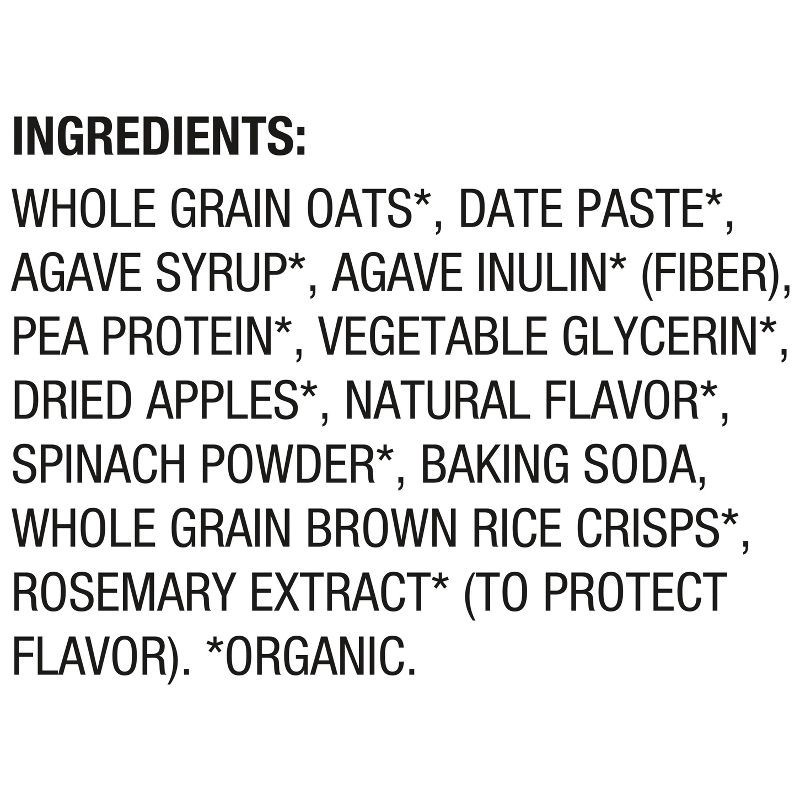 slide 9 of 16, Happy Baby HappyTot Fiber & Protein Organic Apples and Spinach Soft-Baked Oat Bar - 5ct/0.88oz Each, 5 ct, 0.88 oz