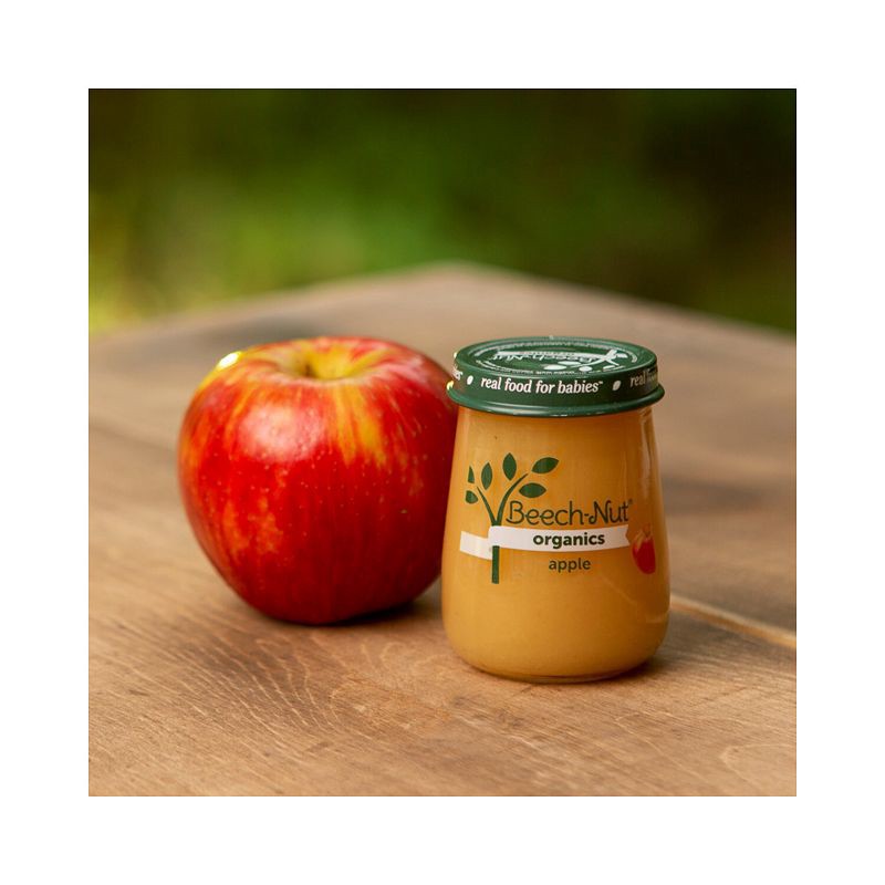 slide 3 of 9, Beech-Nut Organics Apples Baby Food Jar - 4oz, 4 oz