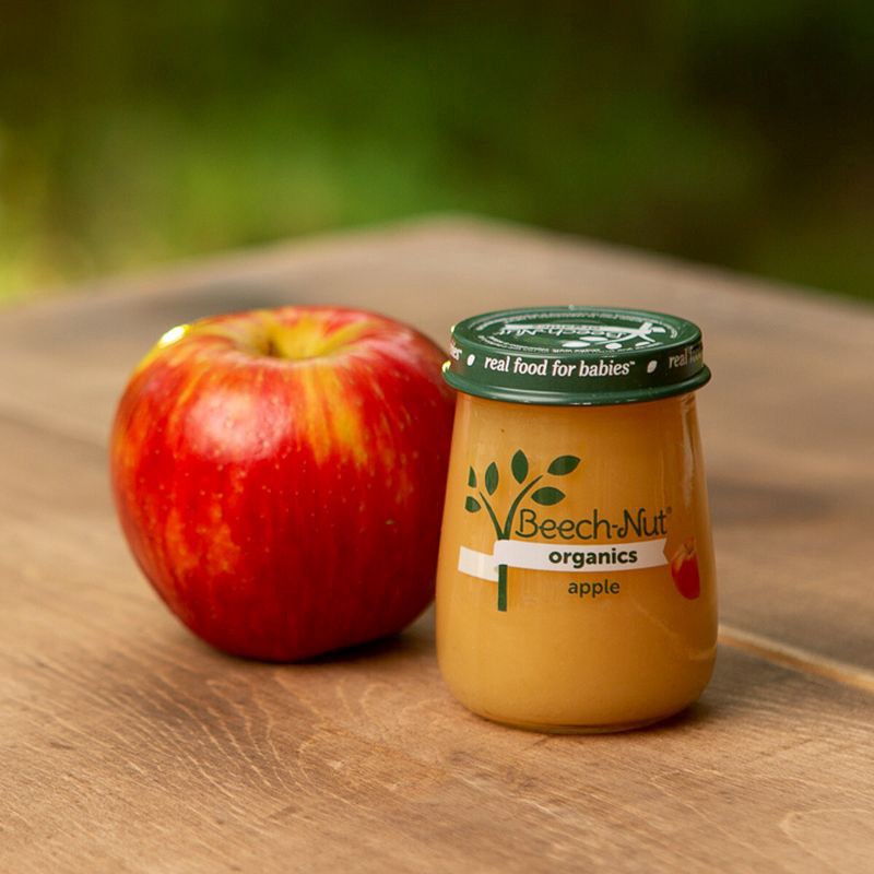 slide 8 of 9, Beech-Nut Organics Apples Baby Food Jar - 4oz, 4 oz