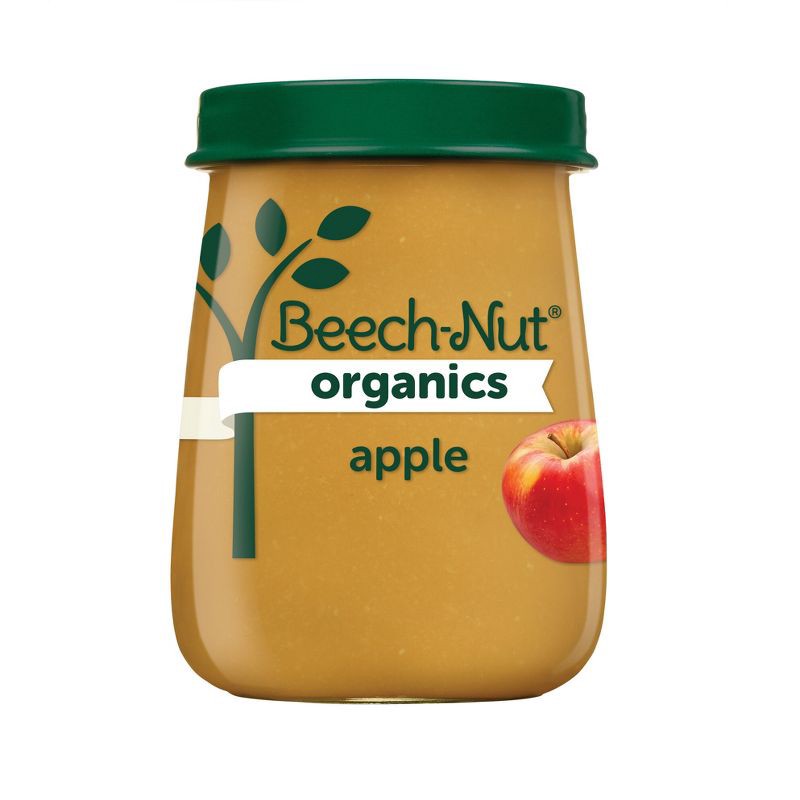 slide 1 of 9, Beech-Nut Organics Apples Baby Food Jar - 4oz, 4 oz