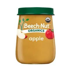 Beech-Nut Non-GMO Organics Apples Baby Food Jar - 4oz