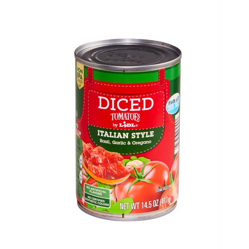 slide 1 of 1, diced tomatoes, Italian style, 14.5 oz