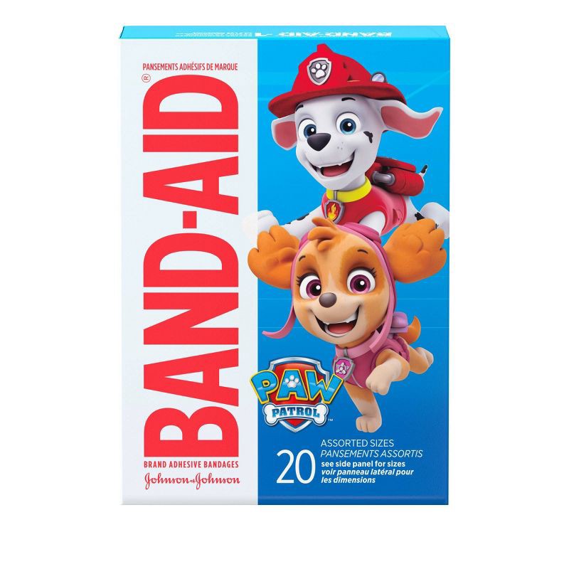 slide 2 of 7, Band-Aid PAW Patrol Bandages - 20ct, 20 ct