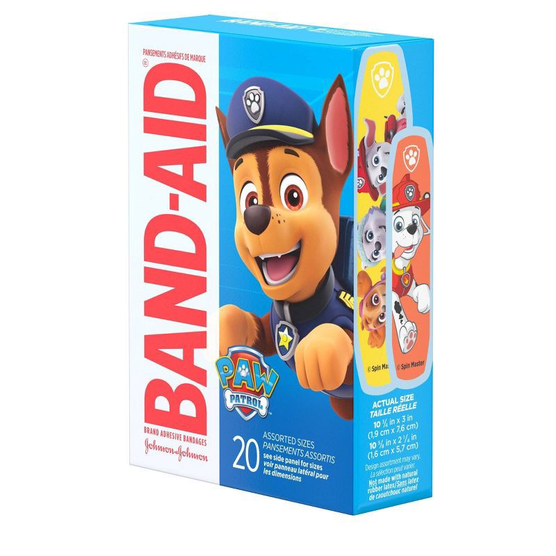 slide 4 of 7, Band-Aid PAW Patrol Bandages - 20ct, 20 ct