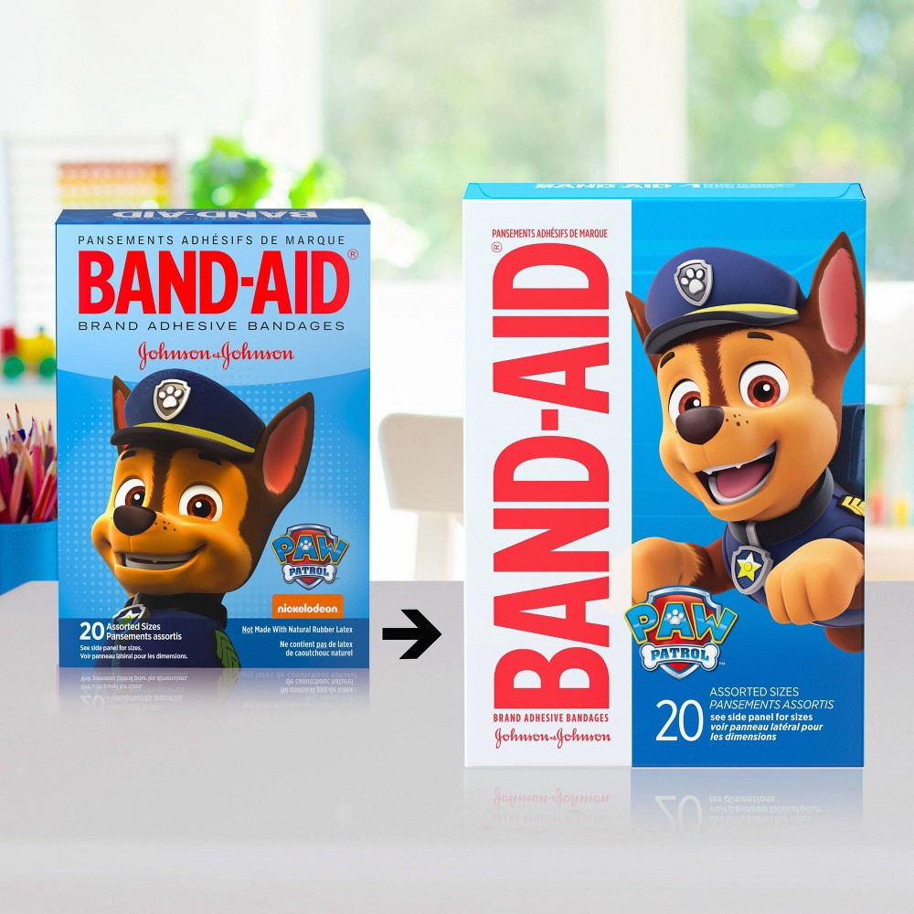 Band-Aid PAW Patrol Bandages - 20ct 20 ct | Shipt