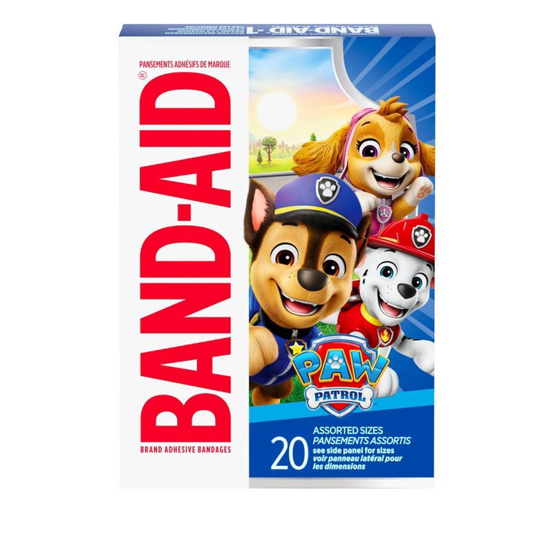 slide 1 of 8, Band-Aid PAW Patrol Bandages - 20ct, 20 ct