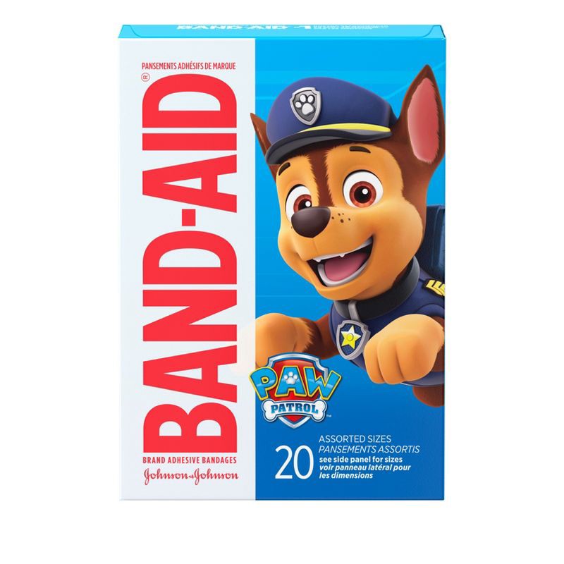 slide 1 of 8, Band-Aid PAW Patrol Bandages - 20ct, 20 ct