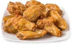 Deli Chicken Wings Bone In Salt Vinegar Cold - 1 Lb