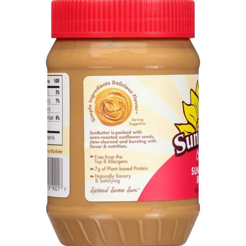 slide 3 of 8, SunButter Creamy Sunflower Butter - 16oz, 16 oz