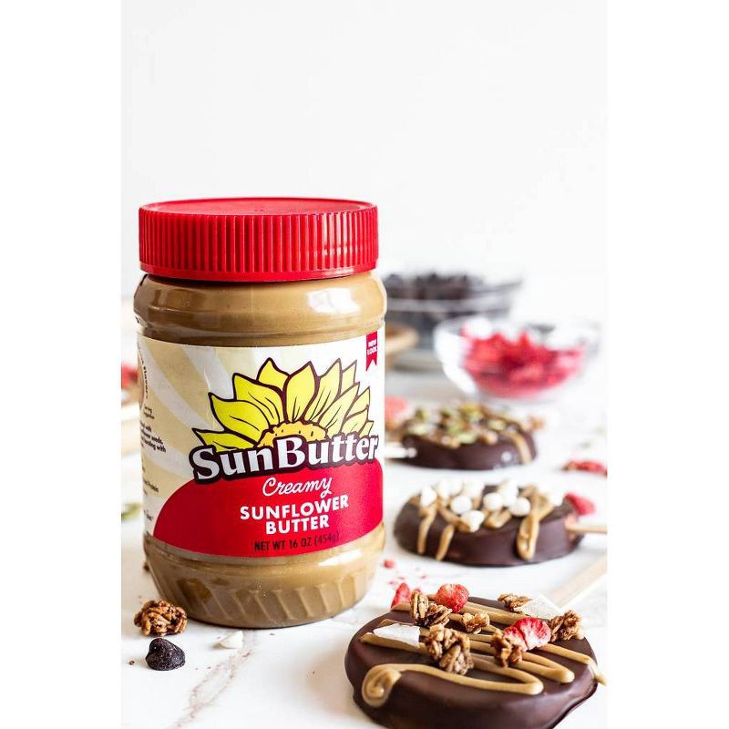 slide 8 of 8, SunButter Creamy Sunflower Butter - 16oz, 16 oz