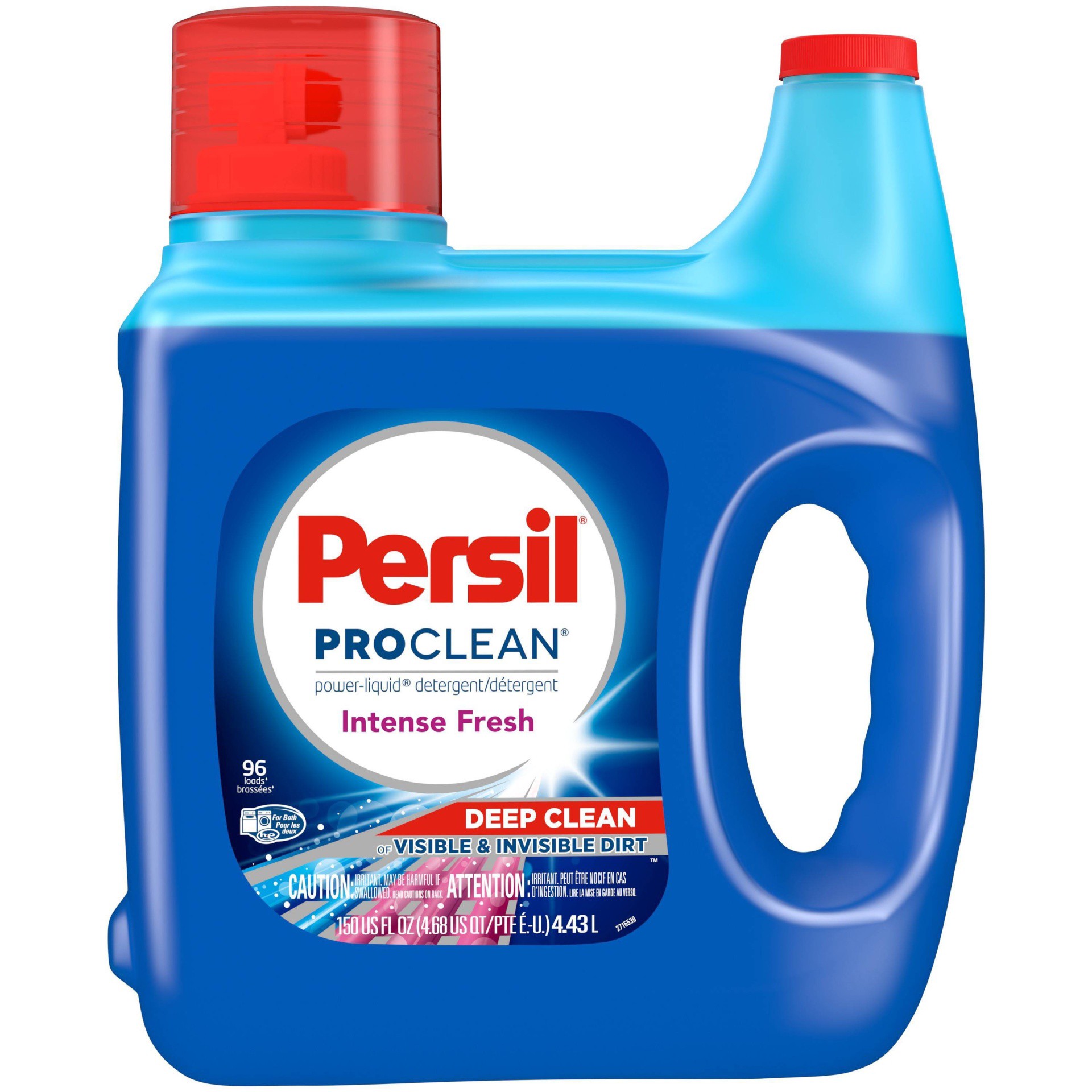 slide 1 of 3, Persil Intense Fresh Everyday Clean Liquid Laundry Detergent, 150 Fluid Ounces, 96 Loads, 150 fl oz