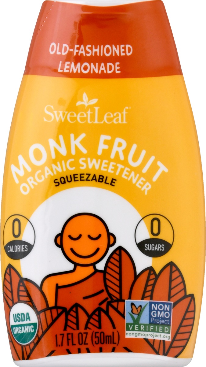 slide 9 of 10, SweetLeaf Old-Fashioned Lemonade Monk Fruit Organic Sweetener, 1.7 fl oz