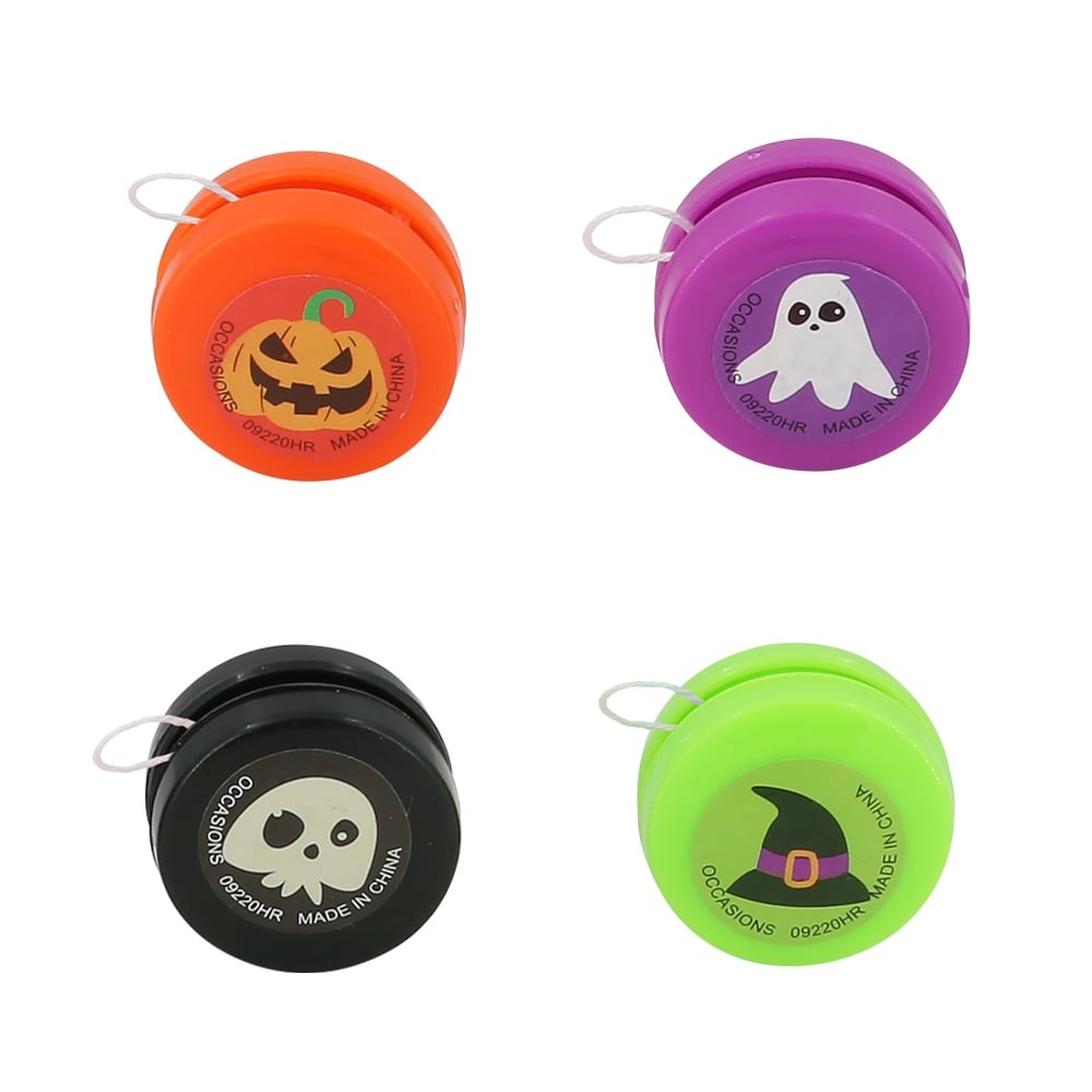 slide 1 of 1, Holiday Home Halloween Yoyo Pack - Assorted, 12 ct