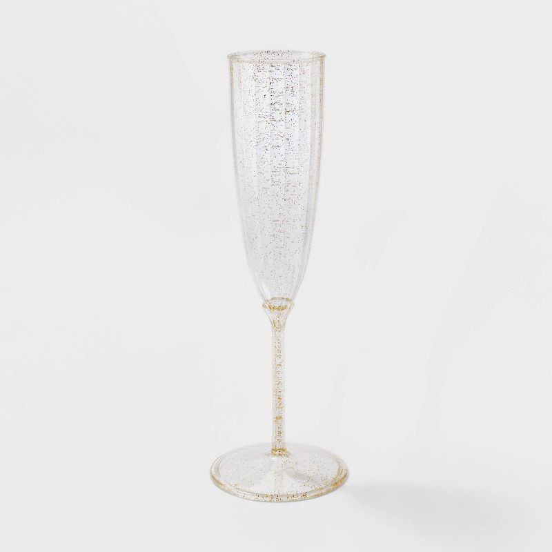 slide 3 of 3, 4ct Gold Champagne Flute - Spritz™, 4 ct